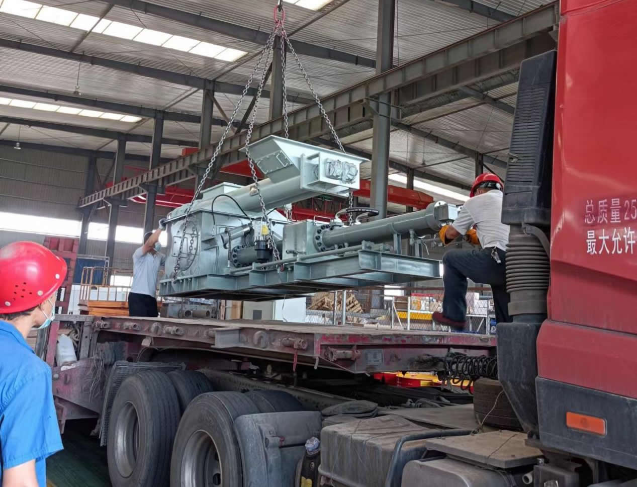 充填泵發(fā)貨現場(chǎng)1